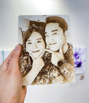 로맨틱한 결혼기념일 선물 액자 X라지사이즈 : 디엠지아트토이