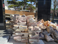 2.5톤 폐콘크리트 폐기물 건설/건축 폐기물처리업체 폐기물수거차량 : 폐기물처리업체 강서환경