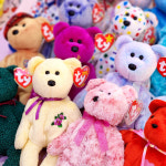 빈티지 TY베어 M사이즈(20~22cm) 티와이 베어 인형 01 : 아띠앤레브