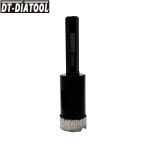 타일홀쏘 유리 초경 스텐 강청 천공 홀커터 DT-DIATOOL 1pc 직경 20mm 육각 샹크 다이아몬드 드릴 코어 비트 세라믹 타일 구멍 톱 드라이... 