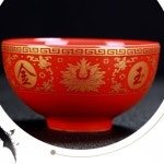 공양그릇 불교용품 도자기 공양 그릇 공금 옥만당 대홍 불재 붉은 희사 호사 : 노마드데이