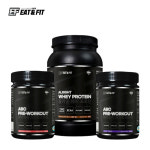 [머슬업 한달 패키지] 분리유청 단백질 초코맛 1kg 운동전 헬스 부스터 레몬맛 30서빙 : 잇앤핏