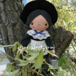 초보마녀 컨츄리인형 애착인형 퀼트인형 만들기 DIY : 안나의바느질가게