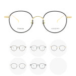 GA6013 01 02 03 04 05 48사이즈 가나자와 안경 GA-6013 원형 안경 초고도근시 안경 티타늄 : sunglass09