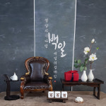 [대여] 백일상대여 전통 한복 아기 셀프 잔치 H-2 100일 홈파티 : ms컴퍼니
