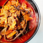 50년내공 육개장 짬뽕 1팩 750g(면x) 밀키트 전문점 전국맛집택배 고추짬뽕 순두부 : 정가네푸드