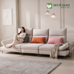 우아미 윈 4인용 코브라 스윙 갤럭시원단 패브릭 소파 : 우아미가구스토어