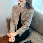 봄 가을 트위드 자켓 하객룩 오피스 OOTD 향기로운 여성 하프코트 옷 작은 키 숏 상의 : 마켓2030