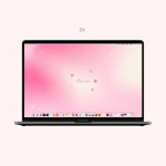 [MAC용 컴꾸] 3D 꽃 PC 배경화면, 아이콘 패키지 : 민데가든