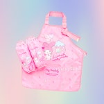 마이멜로디앞치마 유치원미술가운 요리 팔토시 어린이집 문센 : 핑크 공장