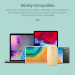 anmone 블루투스 마우스 for ipad samsung huawei lenovo android windows 태블릿 배터리 무선 마우스 노트북 컴퓨터 : 예쁜 맘 베리베리