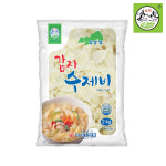 송학 감자수제비 2kg : 천일푸드