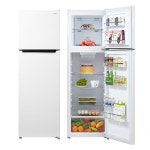 캐리어 클라윈드 255리터 일반 냉장고 KRNT255WEM1 화이트 원룸 업소용 사무실용 기사방문설치 : 일렉N몰