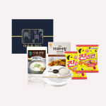 따뜻한하루 풍성한하루 기프트세트 판촉 선물세트 즉석밥 카레 사골곰탕 라면 : 이든앤저스티스