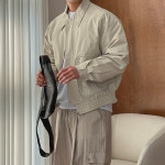 포켓 스티치 윈드 자켓 : 피앤콤마