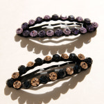 제이로렌 컬러 큐빅 똑딱핀 : 제이로렌