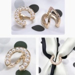 스카프링 쁘띠 스카프 고리 홀더 클립 : 베딩상점