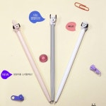 캐릭터볼펜 (국산)댕댕이니들볼펜 9개 묶음판매 강아지캐릭터 귀여운볼펜 : 클라우드랜드