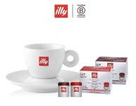 [중국직구/무배] Illy 일리 캡슐 인스턴트 커피 18개입+18개입+대형머그잔 세트 : 해데무역