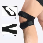 무릎보호대 1pc 무릎 지원 패드 랩 슬리브 나일론 네오프렌 조절 통기성 범프 야외 휘트 : 가로수-1