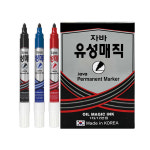 자바 유성매직 1다스 블랙 레드 블루 : 모래알마켓