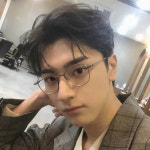 라운드안경 여자 남자 안경테 실버 슬림 패션안경 : MISTERINUS