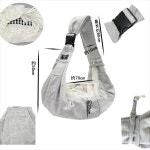 강아지 슬링백 포대기 켄넬 산책 가방 기내용 자동차 애완 동물 배낭 개 사이클링 팔 탈출 : 굳즈토어