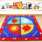 킨더네이처영어카페트 사계절중형정사각형 : 대만족스토어