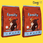 도그랑 패밀리 강아지 진돗개 특수 애견 대용량 사료 중소형견, 8kg, 2개 : 주라 ZOORA