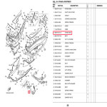 NMAX21년 이후 사이드 스탠드 B6H-F7311-01 : 유진부속