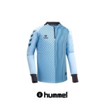 험멜 반집업 트레이닝 상의 니트 하프집업 티셔츠 (S블루)HM-3206 : 에이플러스 스포츠