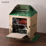 꾸버스 훈제박스 바베큐그릴 캠핑 일회용 접이식 훈제 직화 BBQ 휴대용 화로대 오리지널 : 꾸버스