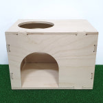 친칠라용 자작나무 4구 은신처/보금자리 집 : 햄스터공화국