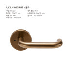 방문손잡이 KSL-10S02 PBS브론즈 / PGS골드 레버 버튼형 욕실용 : 나나장식