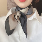 이젤룩 스퀘어 페이즐리 투톤 하운드체크 쁘띠스카프 4종 : 크리스마트 상점