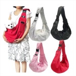 강아지 슬링백 포대기 켄넬 산책 가방 기내용 자동차 애완 동물 배낭 개 사이클링 팔 탈출 : 굳즈토어