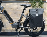 BlueRev Metro 25리터 방수 야외 패니어 백 자전거용 (블랙 25리터) : 치치토