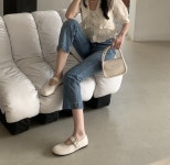 신상 특가 동글이 메리제인 플랫 (3컬러) : 미니멀슈즈