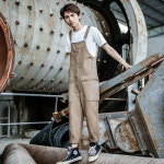 미술 작업복 기안84 작업복 남성 공예 멜빵 점프슈트 워크웨어 : 해피노블