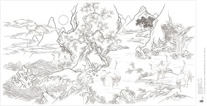 봄상회 민화 그림 도안 해학반도도 이건희 컬렉션 : 봄봄솝