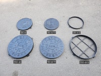 대명건축자재 정화조 뚜껑 맨홀 뚜껑 커버 덮개 450 : 대명건축자재