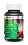 내츄럴플러스 비타민D3 캡슐 5000IU 150mg x 180캡슐 (6개월분) : 메타에이치앤비