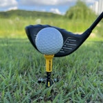 높이조절 골프티 눈금표시 고정대 에이밍라인 골프핀 롱티 : The153