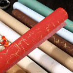 빈티지 편지지 선예재 금사전 밀랍염분채복고선지반생반숙사척육척병대개붓서예작품창작국전전용지초경소해선지도매 : detraa