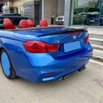 f33 2013-2019 카본 트렁크 윙 스포일러 bmw 4 시리즈 f33 f33 420i 425i 428i m4 스타일 : 지야직구