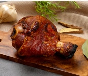 [정성담은푸드] 겉바속촉! 독일식통족발 캠핑음식 슈바인학센 +소스2종 : 넉넉한 생활