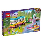 레고프렌즈 캠핑카와 요트 7세 블럭 어린이날선물 : 퀴즈푸는형아