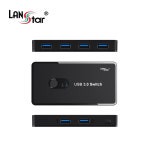 랜스타 LS-U30HS USB3.0 4포트 멀티허브 PC 선택기 : 싸비몰