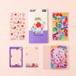 BT21 미니니 리틀버디 탑로더 꾸미기 세트 다꾸 폴꾸 스티커 : playsound