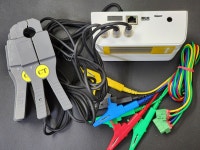 SEM500-200A3 MYWATT  휴대형 3상 전력측정기 소비전력측정기 (WEB CLOUD 서비스 3년, SD CARD , 200A 집게형 크램프  3개 제공)... 